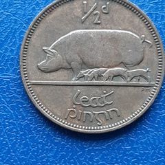 1953 Irish Republic. Half Penny. Nice condition!