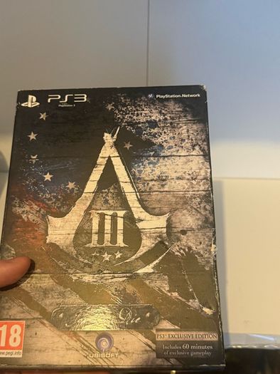 Assasins creed 3 Join Or Die Edition Ps3