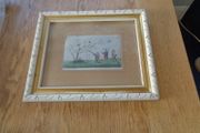 Vintage Framed Beatrice D'Este Print for Sale