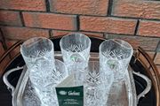 BNIB Galway Crystal Whiskey Glasses x 5 with original stickers