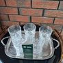 BNIB Galway Crystal Whiskey Glasses x 5 with original stickers Image 3