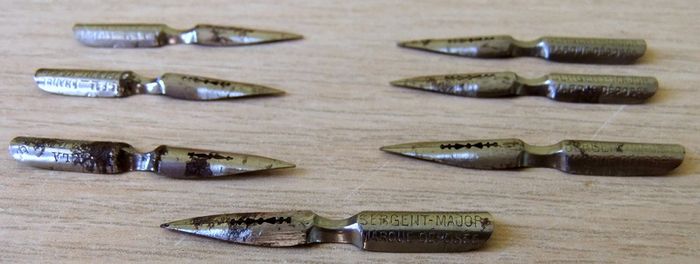 Old French Writing Ink Nibs