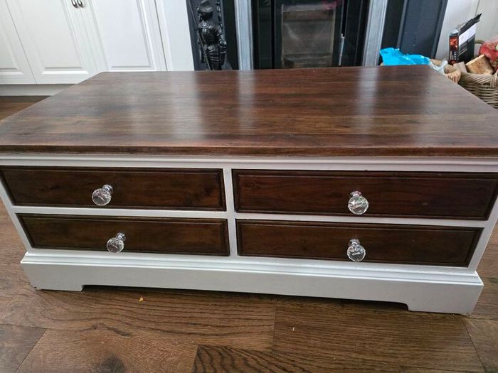 solid wood coffee table, price reduced to sell