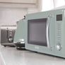 Haden Cotswold Green Microwave Oven  800W Retro Design, 20L Capacity, Compact Digital Microwave for Small Kitchens, 5 Power Levels, Easy to Use and Clean with Defrost and Express Functions Image 6