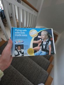 Child Airplane Harness  (kids fly safe) Amsafe