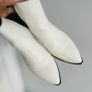 white ankle boots Image 5