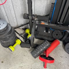 weights and bench