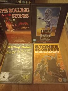 The Rolling Stones Dvd Collection Bundle Classic Rock Mick Jagger Keith Richards