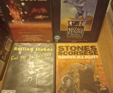 The Rolling Stones Dvd Collection Bundle Classic Rock Mick Jagger Keith Richards
