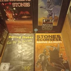 The Rolling Stones Dvd Collection Bundle Classic Rock Mick Jagger Keith Richards