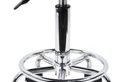 NEW SALE | Swivel Rolling Stool Height Adjustable PU Leather Cushion Salon Vanity Massage Office Stool Chair Small