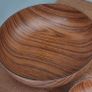 Mid Century modern Italian designed Robex set of 4 faux teak bowls Image 3