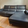 Leather recliner sofa Image 2