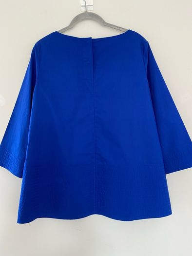 COS royal blue shirt blouse