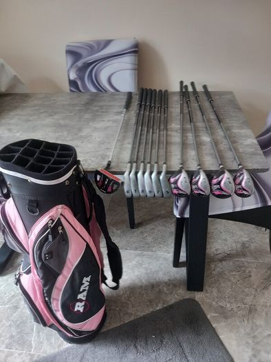 Ram lady's golf set. Left handed clubs