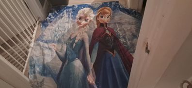large fabric back drop for party's