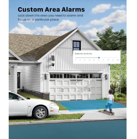 PEEIPM Security Cameras Wireless Outdoor with Battery, Solar Cameras for Home Security Outside, Otudoor Camera with Color Night Vision, AI Detection, 2-Way Talk, IP66 Waterproof, SD Card/Cloud Storage