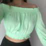 off shoulder top Image 4