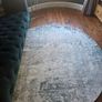 Rug, Green Silver Circular rug Image 3