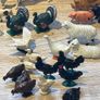 Vintage Lead Metal Farm Bundle Animals, People & Equipment Image 7