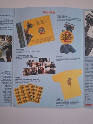 1988 Short Circuit Press Kit