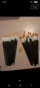 36 Acrylic/Watercolour Brushes