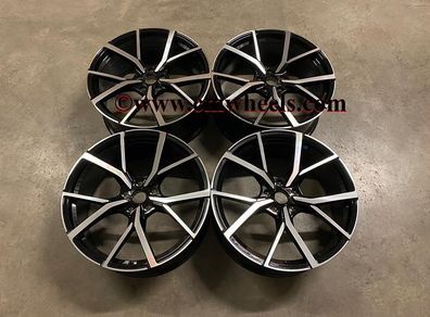 18 19 20" Inch Estoril Style Alloy Wheels VW Golf MK5 MK6 MK7 MK8 Audi A3 Seat Leon Caddy Van scirocco skoda superb octavia  5x112