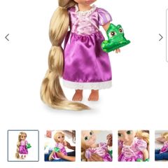 Disney Store Rapunzel Animator Doll Boxed