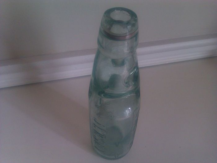 Codds Bottle from Jersey. Victorian.