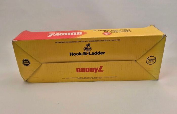 Vintage Buddy-l Hook And Ladder Fire Truck New