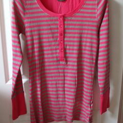SALE!  BNWT South Pink / Grey Longline Long-Sleeved Top