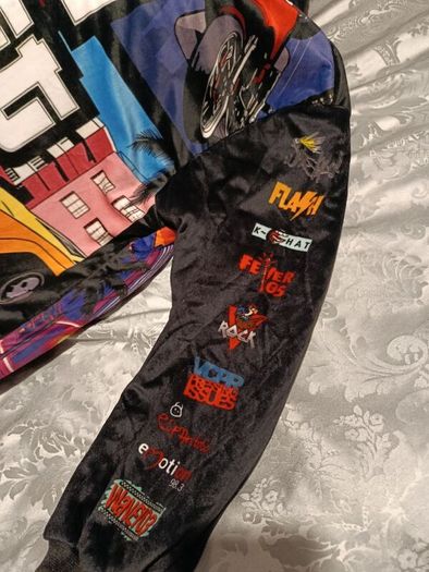 GTA vice city oversized snoodie