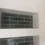 Green porcelain subway tiles Image 6