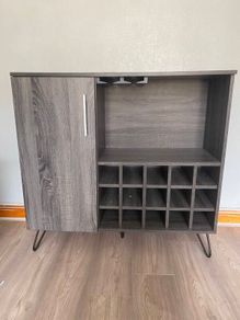Grey Wine Cabinet