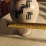 Vintage Wcklow Vale Pottery Vase With Black Rim Image 4