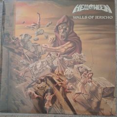 Helloween Walls Of Jericho Combat Records US Pressing 1985 VG+ EX