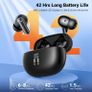 Wireless Earbuds, Bluetooth 5.3 Headphones in Ear with HiFi Stereo Deep Bass & 4 ENC Mic-A68PRO Black Image 6
