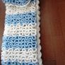Crochet Baby Blanket with ruffles aran Image 4