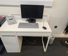 Small Office Desk and Chair