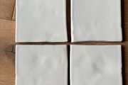 Fired Earth white square tiles - unused