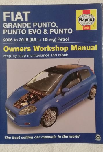 Fiat Punto 06-11 workshop manual/Haynes