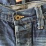 Hilfiger denim men's straight fit indigo blue 34 /34 Image 2