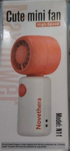 Portable usb rechargeable fan purple 2 for 20