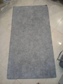Small grey rug