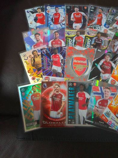 Set of Arsenal Inserts x20 Cards