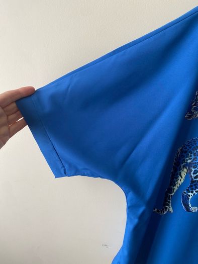 Shein curve blue top (2XL)
