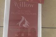 New Willow 4 Pack Luxury Silky Satin Pillow Skin Protectors