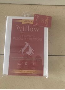New Willow 4 Pack Luxury Silky Satin Pillow Skin Protectors