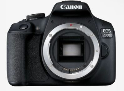 Canon EOS DSLR 2000D Camera Body, Black