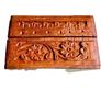 Vintage Handmade Wooden Box Image 4